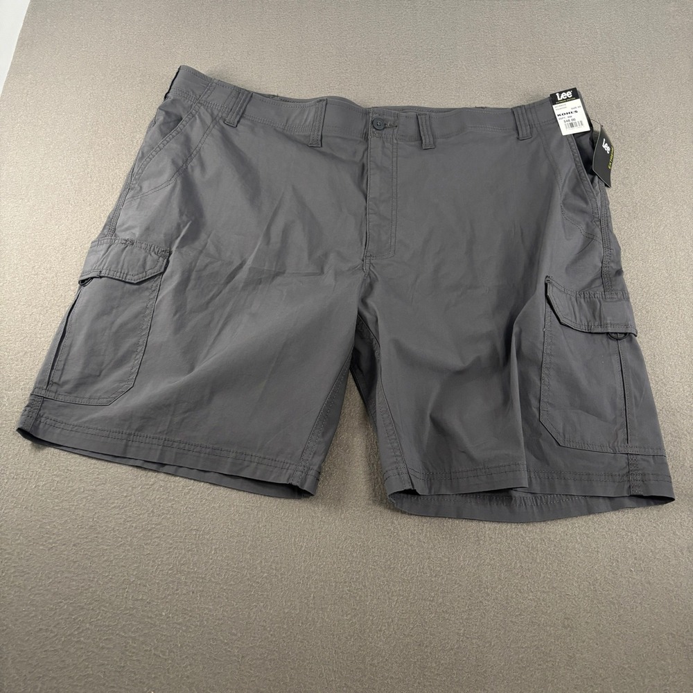 Lee Extreme Motion Cargo Shorts Mens Size 50 Anthracite Gray 102287020